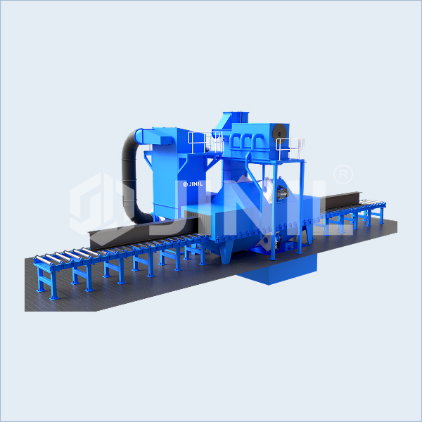 Airless Shot Blasting Machine - Roller Conveyor Type